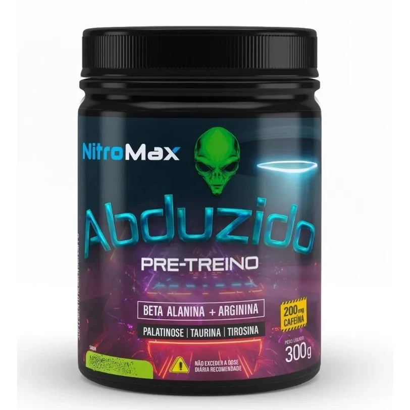 Pre Treino Abduzido - 300 g - Pre Workout - Nitromax shopee
