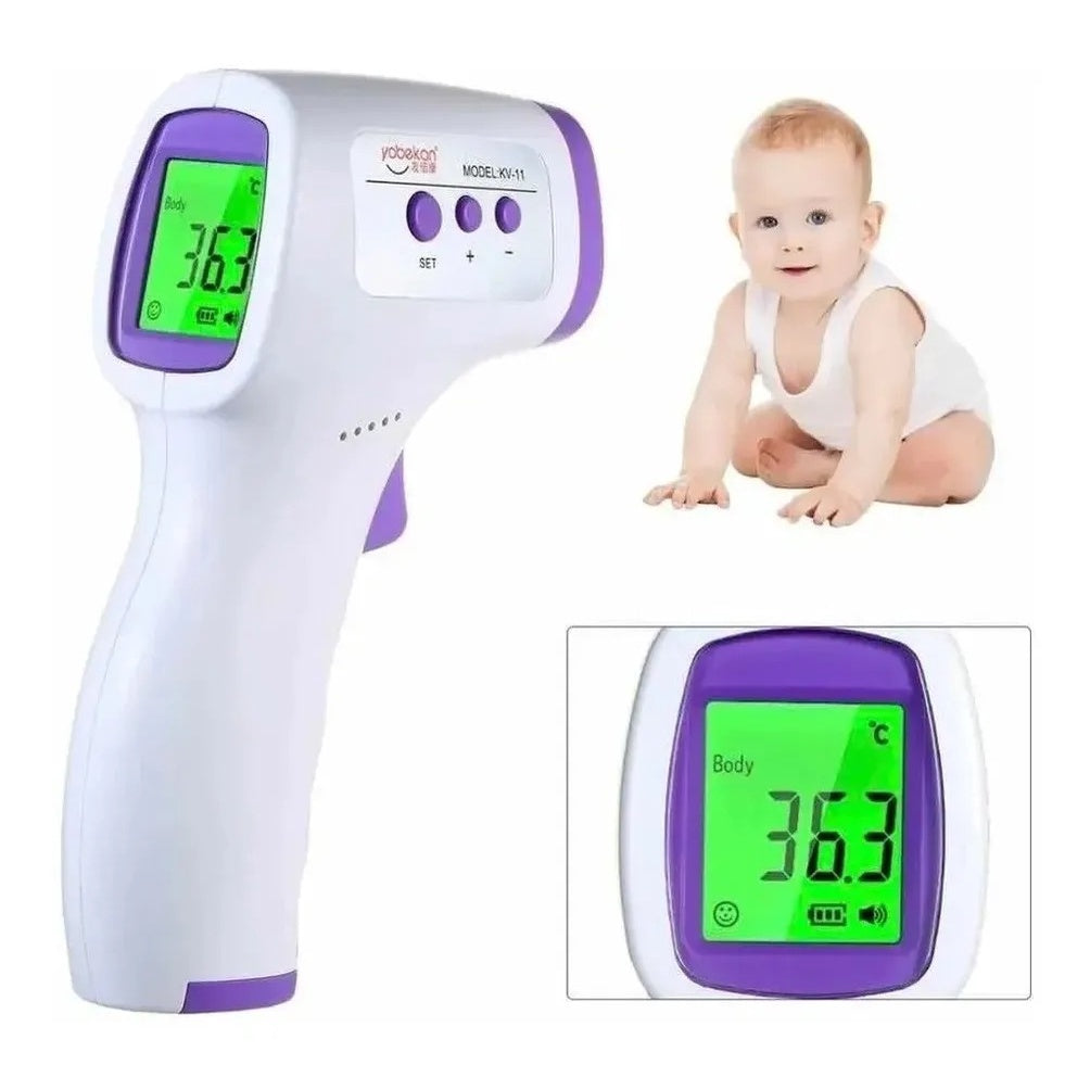Termômetro Infravermelho Para Bebê Adulto Termômetro Medidor De Temperatura Infravermelho Termômetro Digital Display Lcd Shopee